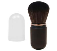 Retractable Makeup Brush - Travel Powder Brush, Blush and Foundation Brushes | Portable Face Brush with Foundation Cap, KABBUKI High Density Magic Blush Brush, Bron Powder
