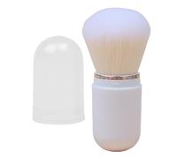 Retractable Makeup Brush - Travel Powder Brush, Blush and Foundation Brushes | Portable Face Brush with Foundation Cap, KABBUKI High Density Magic Blush Brush, Bron Powder