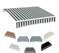 Retractable Manual Awning cover Multi Size Folding Awning Patio Garden Sun Shade Canopy Anti UV Suitable for home commercial and outdoor places balcony,001,600x200cm