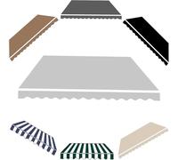 Retractable Manual Awning cover Multi Size Waterproof Retractable Awning Replacement for home commercial and outdoor places balcony Courtyard Restaurant,006,250x200cm