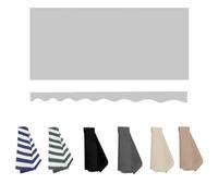 Retractable Manual Awning Fabric Replacement Polyester Canopy Cover for Balcony Garden Home & Window Light Gray 250x200cm Frameless Awning Material