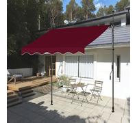 Retractable Manual Balcony ning No Drill Installat Weatherproof Patio e for Doors Balconies Gardens Terraces - Bury 2.5M/8.2FT