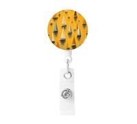 Retractable Many Sailboats Badge Holder, Retractable Badge Reel Clips and Id Card Holder, Suit for Offices, Teachers, Students, Nurses.