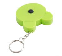 Retractable MeasuFor Ring Tape 0-150cm 0-60in with Key For Ring for On-the-Go Use Compact Design with Cute Animal Shaped Cover (b)
