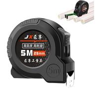 Retractable Measuring Tape - Self-Locking Tape Measurer 5m/7.5m/10m Ruler Clear Scale - Accurate Measure Tape Measuring Tool for Metal Professional Handypersons Architects Woodworkers