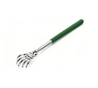Retractable Metal Scratcher imitating Human Hand Back Scratcher can be Freely Extended to give Elders Gifts(Green)