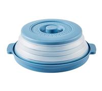 Retractable Microwave Plate Cover Foldable Multi-Function Bottom Tray