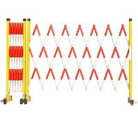 Retractable Mobile Safety Barrier - 1.2 x 6m Expandable Crowd Control Solution for Event Management & Pedestrian Safety Portable & Foldable Traffic Barrier