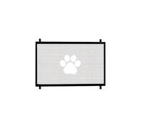 Retractable No Drilling Dog Gate Indoor for Stairs & Doorways, Pet Stair Safety Gate with Breathable Mesh Screen, 43" x 31"/71" x 31" (43" x 31")