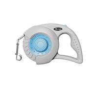 Retractable Outdoor Dog Lead - 16 Ft Pets Tape, Guide Rope | Medium Large Breed Brake for Running Outside Yard Beach Camping Walking Extendable Traction Cord Heavy Duty Nylon Safety Control