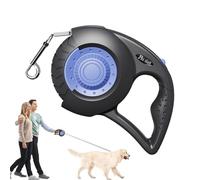 Retractable Outdoor Dog Lead | 16 Ft Puppy Walking Rope - Medium Large Breed Guide Rope with Brake for Running Outside Yard Beach Camping Walking