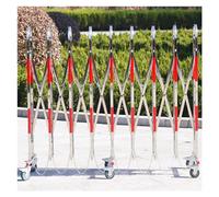Retractable Outdoor Traffic Control Barrier - Expandable Safety Gate for Crowd Management Event Safety Crowd Control Solutions Portable and Durable Design