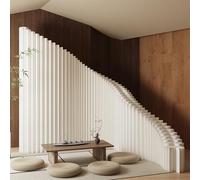 Retractable Paper Room Divider, Portable Partition Screen for Flexible Privacy and Space Separation in Home or Office