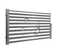 Retractable Patio Awning - Outdoor Waterproof & UV-Resistant Adjustable Height 47-67in Length 79-236in Ideal for Garden Balcony & Courtyard.