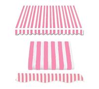 Retractable Patio Awning Replacement Fabric 4.5x3 ft Sun Shade Canvas for Door Window Baly & YardDurable Outdoor Shelter Cover Easy Install
