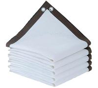 Retractable Patio Awning Replacement Fabric Brown Polyester Canvas 16x13 ft for Market Balcony Yard - Durable Sun Cover for Outdoor Shade Solutions