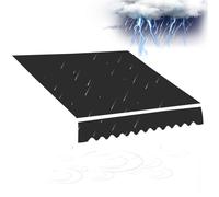 Retractable Patio Awning Replacement Fabric - UV-Resistant Polyester Sunshade Cover in Multiple Sizes: 3x2.5m, 5x2.5m, 3.5x3.0m, 6x3.0m, 2x2.5m