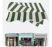 Retractable Patio Awning Replacement Fabric280g Polyester Sunshade Canopy for Outdoor Deck Yard BalconyUV Protection Weather Resistant (Size: 6x3ft/19.7x9.8ft)