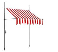 Retractable Patio Awning Waterproof Sunshade for Outdoor Use Adjustable Canopy for Terrace Doors & Windows (G1 106.3x47in/270x120cm)