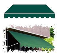 Retractable Patio ning Replacement Fabric Green Canopy Material for Outdoor Use 16x6.5ft (4.9x2m) for Gardens Restaurants and Shops