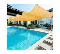 Retractable Pergola Awning with Hardware for Outdoor Patio Deck Yard Gazebo