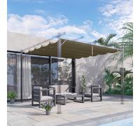 Retractable Pergola Shade Cover