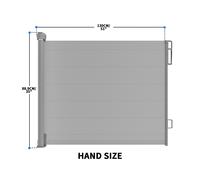 Dreambaby® Retractable & Relocatable Mesh Safety Gate