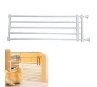 Retractable Pet Gate No-drill Indoor Isolation Railing Adjustable Partition for Small Medium Pets Suitable Doorways Stairways