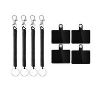 Retractable Phone Lanyard Tethers for Adults Teens Anti Lost Stretchy Cord with Patches for Most Cellphones Anti Phone Tethers