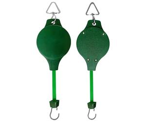 Retractable Plant Pulley, Flower Basket Hook, Adjustable Hanger Tool, Planter Container Holder, Bird Feeder Bracket, Garden Grow Light, Outdoor Indoor Pot, Watering Hanging Gear 7.5x2.5x21cm