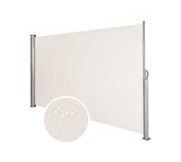 Retractable Privacy Screen for Patio - Outdoor Divider Wall, Light Gray, 3x2m