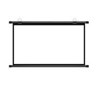 Retractable Projector Screen,Foldable Anti-Crease Projection Screen,Lightweight And Retractable,Easy To Install,For Home Theatre And Backyard Cinema Nights