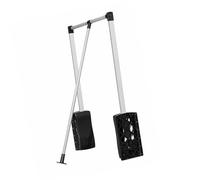 Retractable Pull Down Closet Rod, Soft Close Aluminum Clothes Hanger, Space Saving Lift System, Easy Installation, Durable Design
