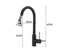 Retractable Pull-down Kitchen Faucet