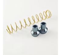 Retractable Pull Rod Brake Spring Stainless Steel Anti-Warp(Titanium)