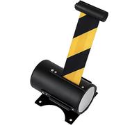 Retractable Queue Barrier 5M Steel WallMount Hotel&Restaurant TemporaryCrowdControl Yellow