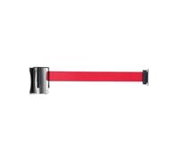 Retractable Queue Barrier - Portable Crowd Control System for Events & Venues Effective Line Management Solution Adjustable Belt for Easy Setup