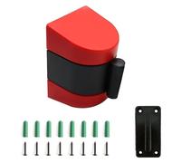 Retractable Queue Barrier - Wall-Mounted Crowd Control Belt for Playground, Park, Hotel, and Event Line Divider - Durable and Convenient Solution for Managing Lines