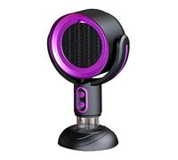 Retractable Range Hood, Negative Ion Air Purifier, Indoor Barbecue Vent, Compact, Space-Saving, Gold/Purple for Limited Kitchen Space or People Who Love to Cook Indoors