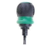 Retractable Ratcheting Screwdriver Double Side Bit Steel Ergonomic Handle for Home Repair and Maintenance Trending Ratcheting Screwdriver with Ergonomic Designs