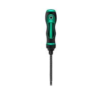 Retractable Ratcheting Screwdriver Double Side Bit Steel Ergonomic Handle for Home Repair and Maintenance Trending Ratcheting Screwdriver with Ergonomic Designs
