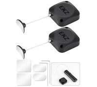 Retractable Remote Control Tether Lock: 7.5 ft Upgraded Pulling Force Security Lanyard Lock with Adjustable Cable Leash Length Clasp for TV Remote Control, Gaming Controller, Tablets Showroom | 2 Pcs