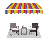 Retractable Replacement Fabric Canopy 3.7x3x2.4m 2.4x1.5m 2x1.5m - Waterproof Polyester Outdoor Patio ning Multiple Colors Available for Sun Protect