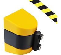 Retractable Rope Barriers with Magnetic Wall Mount - Crowd Control Queue Belt 2/3/5/10M Includes Mounting Accessories for Event Safety Organization & Effective Queue Management