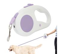 Retractable Rope for Walking Dogs - Extendable Tape for Pets with LED Light 5 Metres | Walking Tape for Dogs - for Training, Adventures, Travel, Exercise, Beach, Camping, Hiking