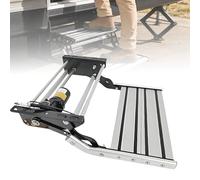 Retractable RV Stairs, Aluminum Pull Out Drop Down Folding Step, Non-Slip Design, for Motorhome Campervan Caravan, 1 Step Manual