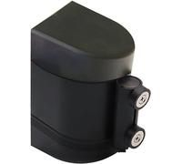 retractable safety barrier belt, 5M/10M Magnetic - Crowd Control Wall Barrier,Supports Belt Automatic Deceleration and Locking Button,Magnet Adsorption(Onecolor,10M/32FT)