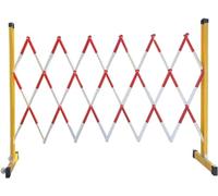 Retractable Safety Barrier - Extendable Crowd Control Gate for Playgrounds, Parks, and Events, Ideal for Traffic Management