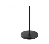 Retractable Safety Barrier - No Drill Security Barrier for Galleries & Museums - Easy Install Adjustable Height Black