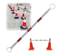 Retractable Safety Traffic Cone Multicolor Reflective Road Barrier 4.16.56 Feet Red and White Portable Road Safety Signal 1 Piece for Emergency Use